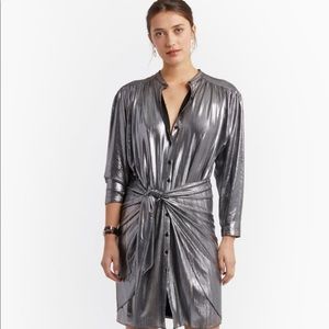 🆕Rebecca Minkoff willow metallic dress. Size M